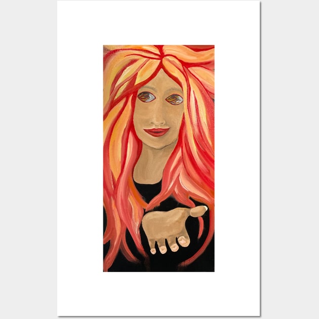 Fire Goddess Wall Art by Snobunyluv